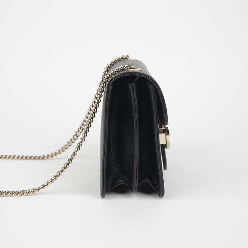 GUCCI 互鎖鏈條單肩斜背包 510304-4