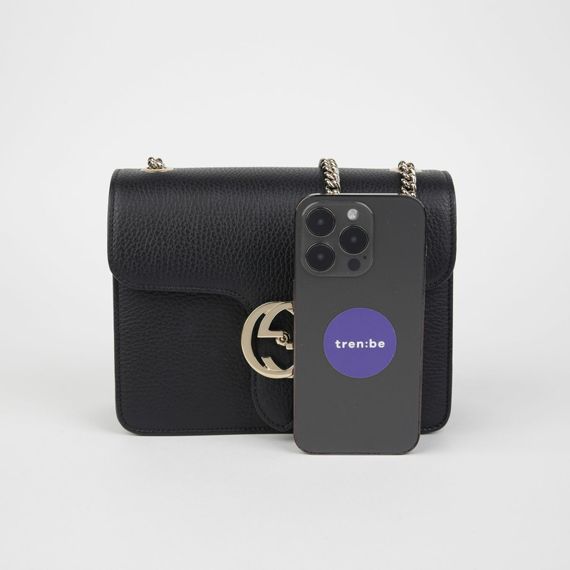 GUCCI 互鎖鏈條單肩斜背包 510304-6