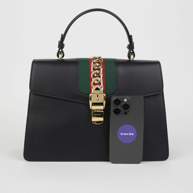 GUCCI Silvi 中型頂部提把托特單肩包 431665-9