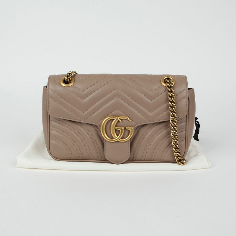 GUCCI GG Marmont 小號肩斜背包 443497-0