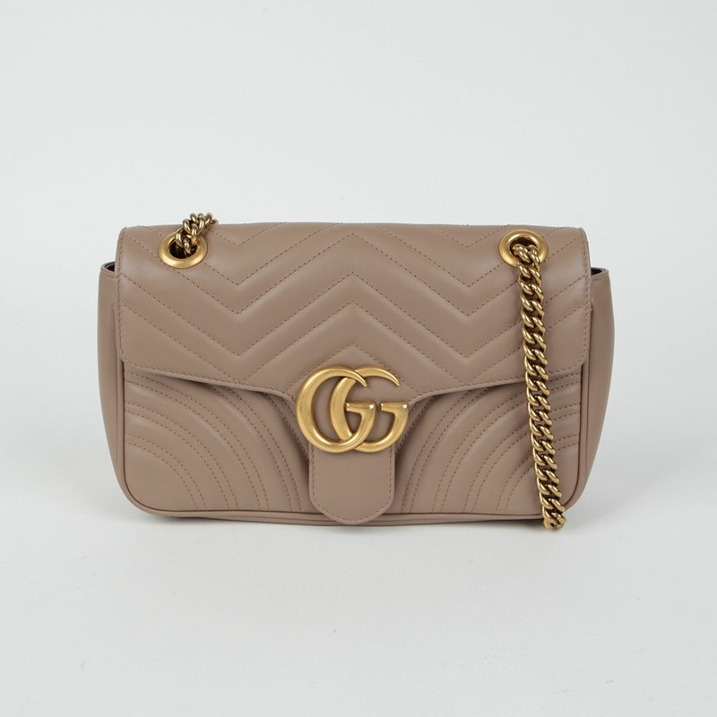 GUCCI GG Marmont 小號肩斜背包 443497-1