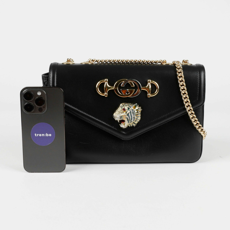 GUCCI Raja 虎頭中單肩斜背包 537241-7