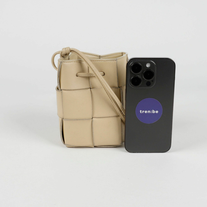 BOTTEGA VENETA Cassette 迷你水桶單肩斜背包 680217-7