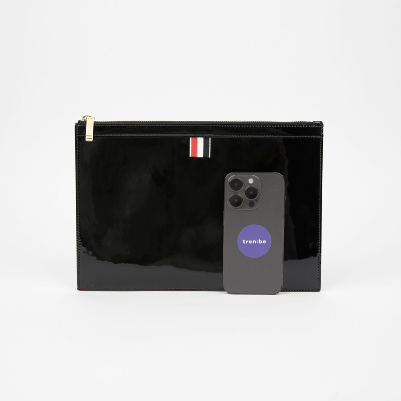 THOM BROWNE ZIP Tablet 小型手包 MAC094A-6