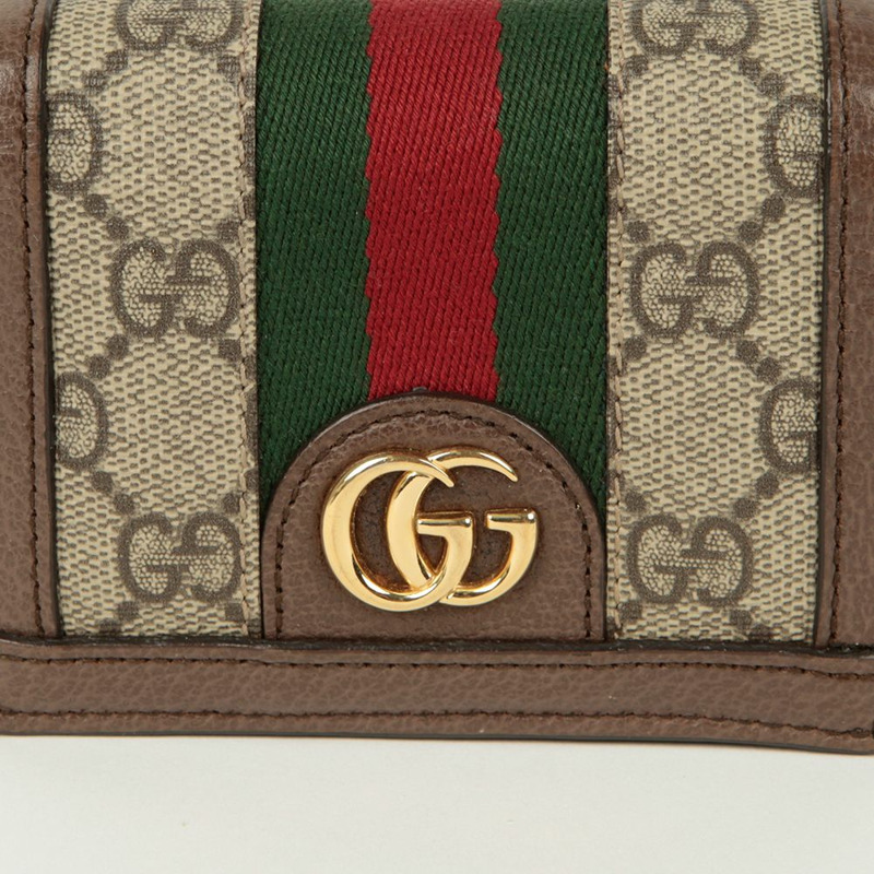 GUCCI Ophidia 鏈條皮夾斜背包 625711-2