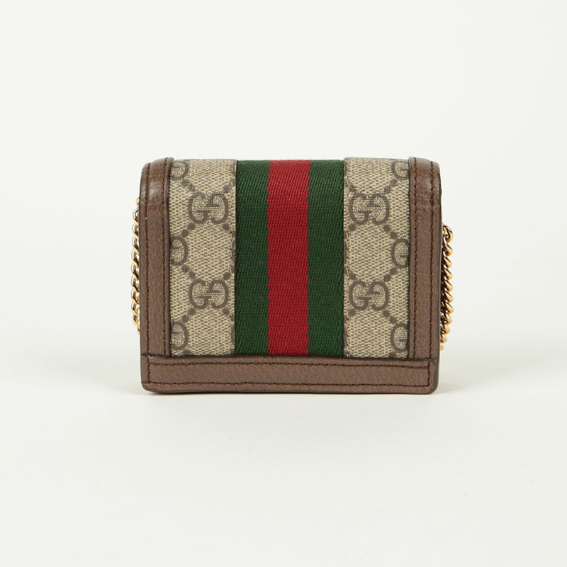 GUCCI Ophidia 鏈條皮夾斜背包 625711-3