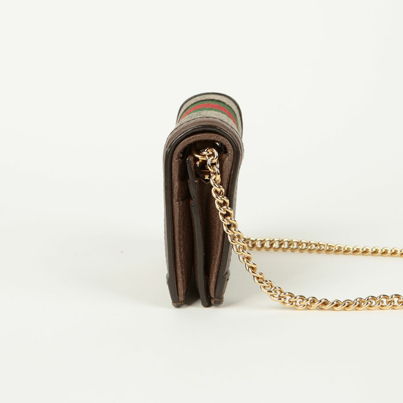 GUCCI Ophidia 鏈條皮夾斜背包 625711-4