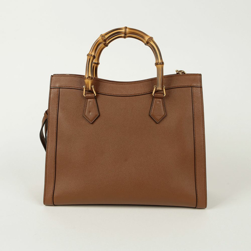 【包稅】GUCCI Diana 竹編中型手提單肩包 655658-4