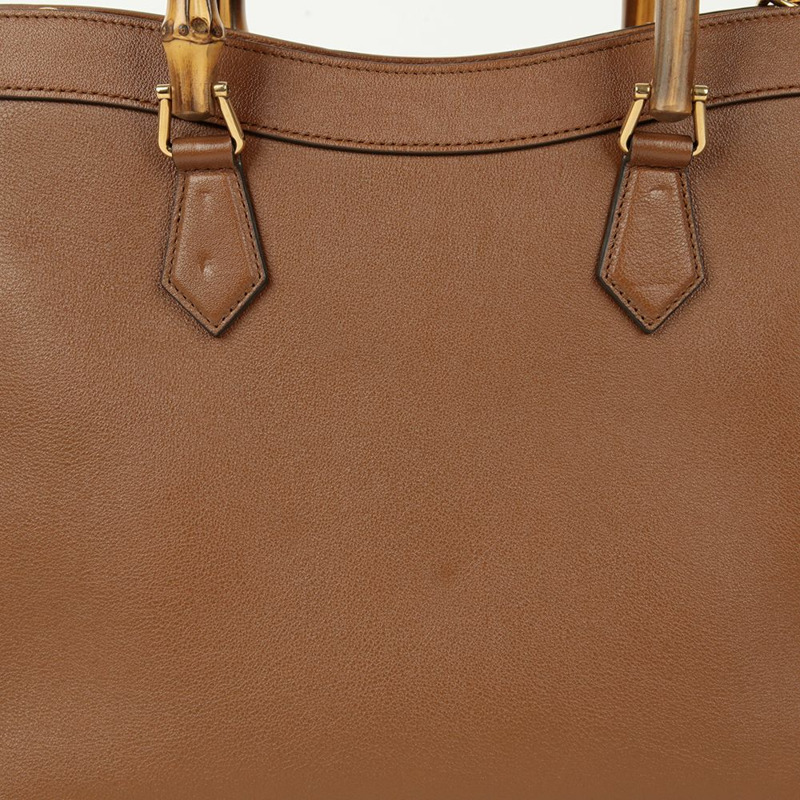 【包稅】GUCCI Diana 竹編中型手提單肩包 655658-5