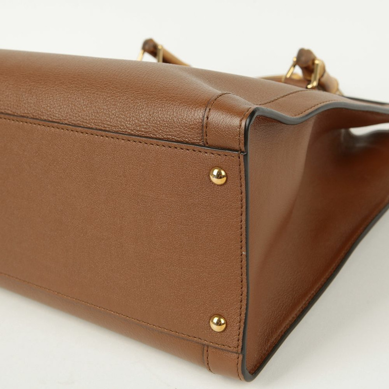 【包稅】GUCCI Diana 竹編中型手提單肩包 655658-10