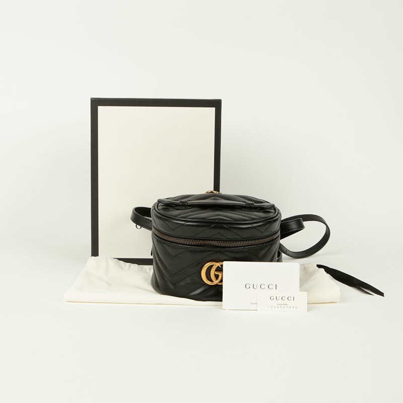GUCCI GG Marmont 迷你背包 598594-0