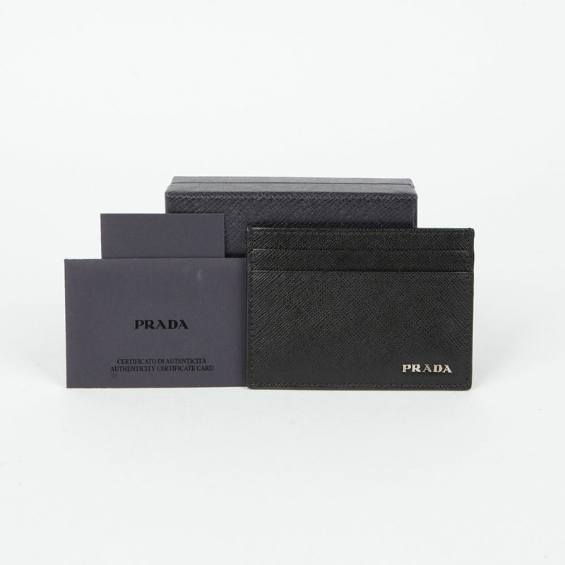 PRADA 2MC149 金屬標誌卡夾-0