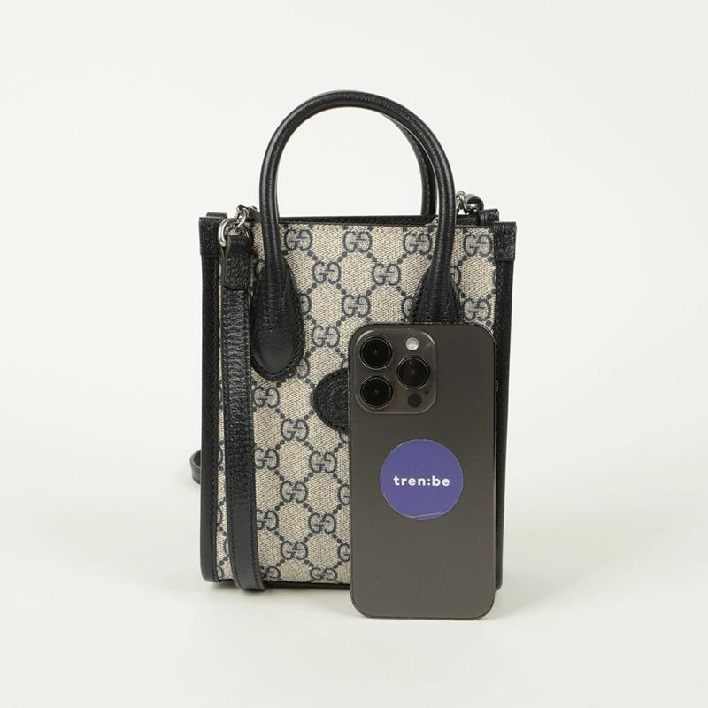 GUCCI 互扣式 G 迷你托特單肩包 671623-6