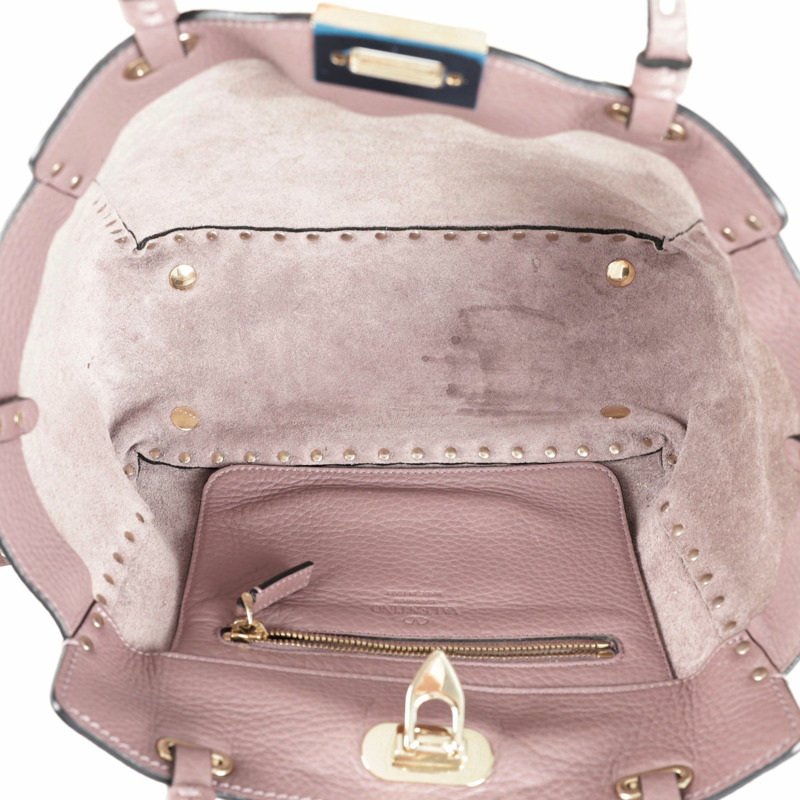 VALENTINO 2B0037 Rockstud 小號托特單肩包-8