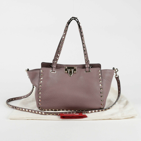 VALENTINO Rockstud 小號手提單肩包 2B0037