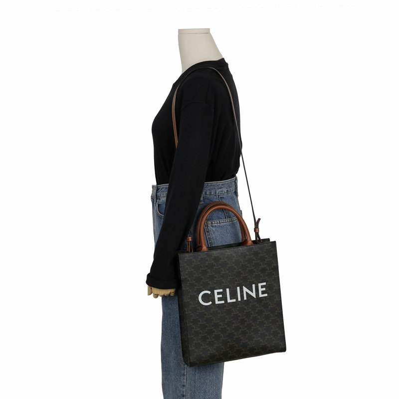 【包稅】CELINE 191542BZK Cabas 小號手提單肩包-7