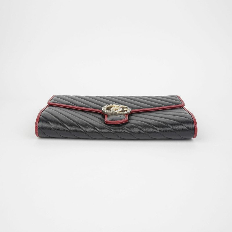 GUCCI 498079 GG Marmont 長褲手拿包-4