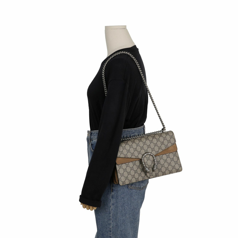 GUCCI Dionysus 小號鏈條單肩包 400249-7