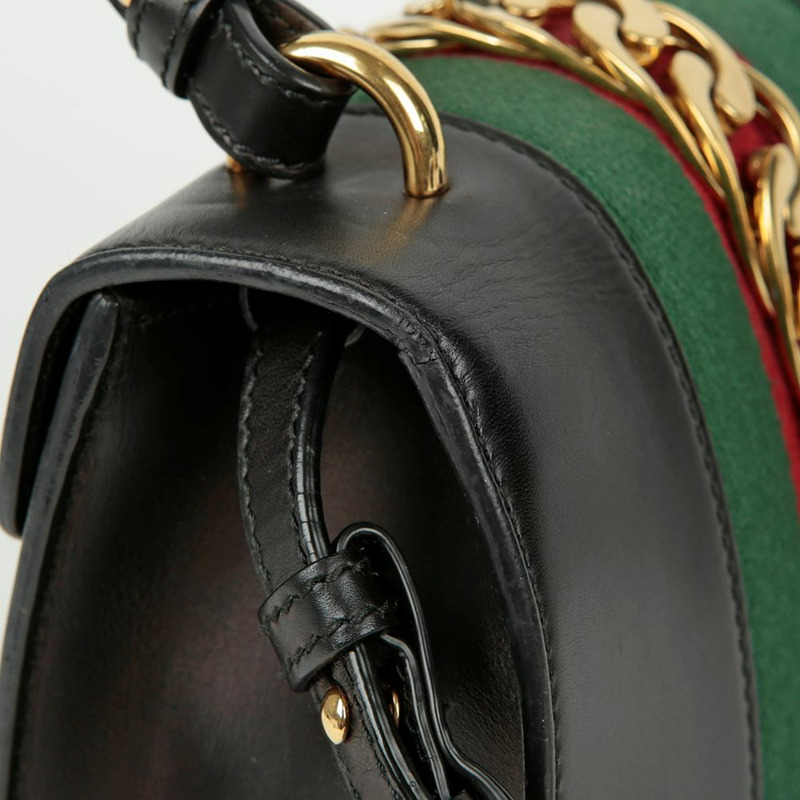 GUCCI Silvie 迷你頂部提手托特單肩包 470270-5