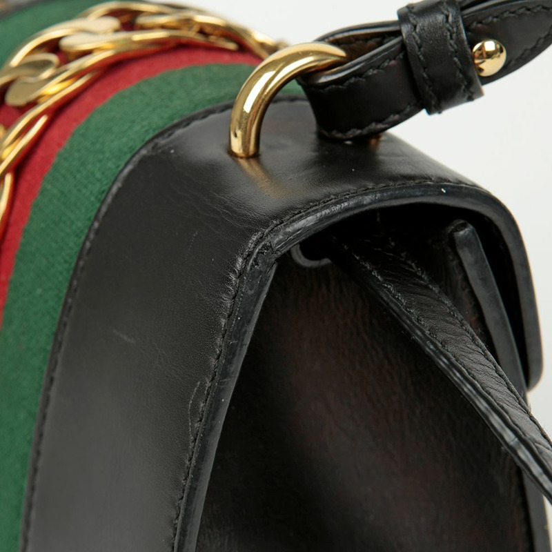 GUCCI Silvie 迷你頂部提手托特單肩包 470270-6