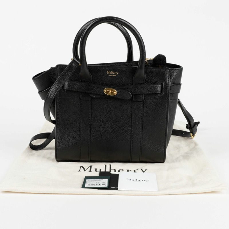 MULBERRY 迷你拉鍊托特單肩包 HH4949-0
