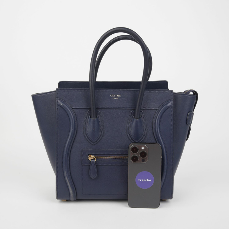 CELINE Luggage 微型手提包 189793-13