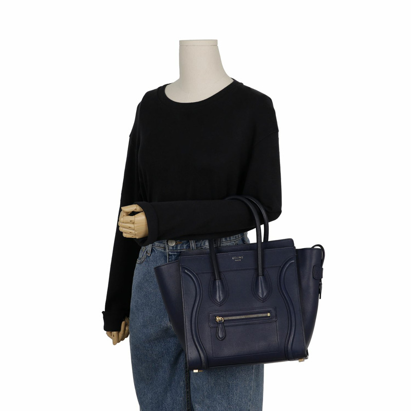 CELINE Luggage 微型手提包 189793-19