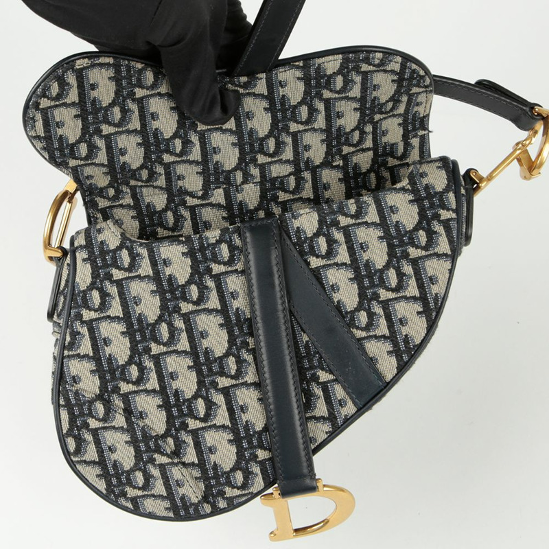 【包稅】DIOR 斜背迷你馬鞍肩包 M0447CTZQ-7