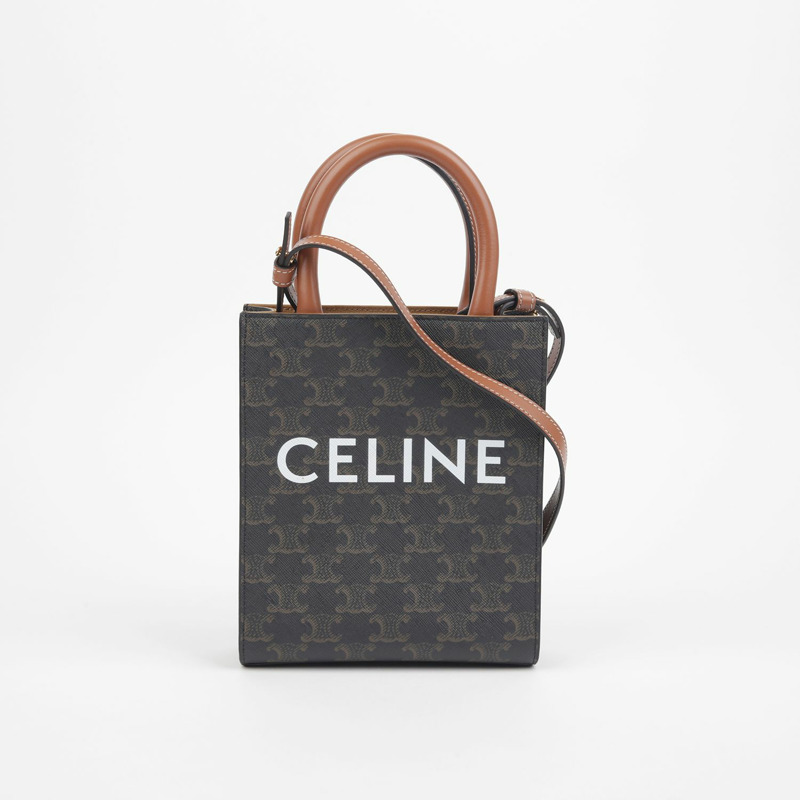 CELINE Vertical Cabas 迷你托特單肩包 194372BZK-1