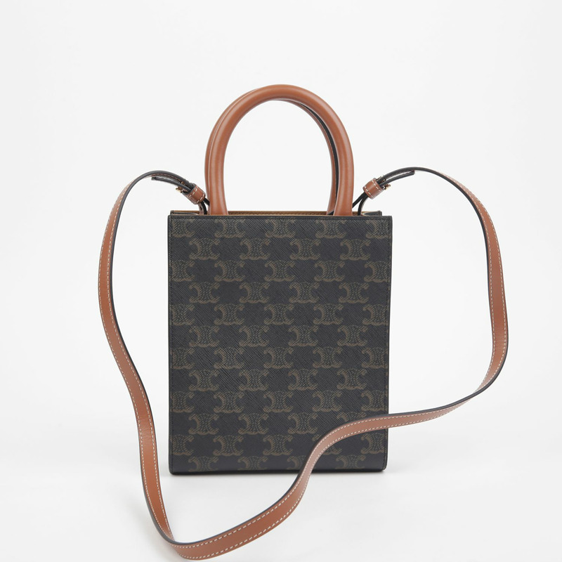 CELINE Vertical Cabas 迷你托特單肩包 194372BZK-3