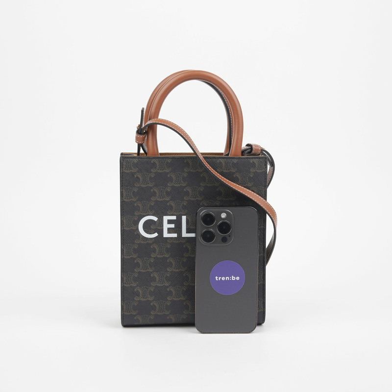 CELINE Vertical Cabas 迷你托特單肩包 194372BZK-6