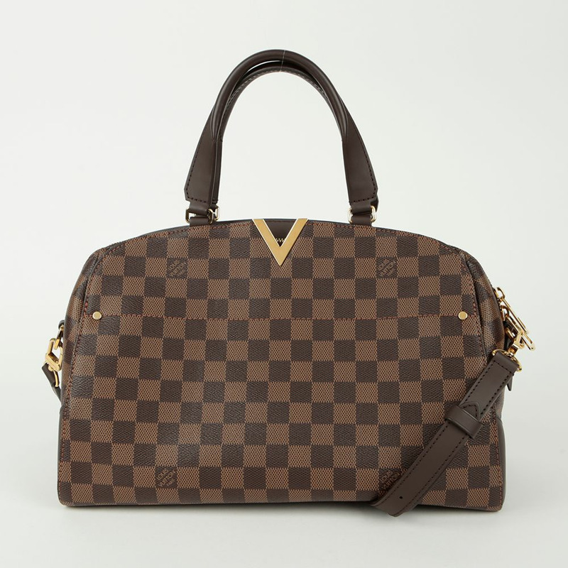 LOUIS VUITTON 肯辛頓保齡球手提單肩包 N41505-1