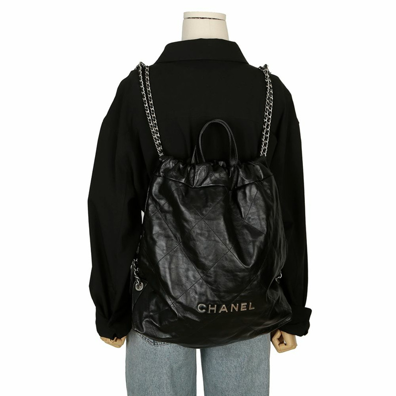 【包稅】CHANEL AS3313 22 大號背包-9