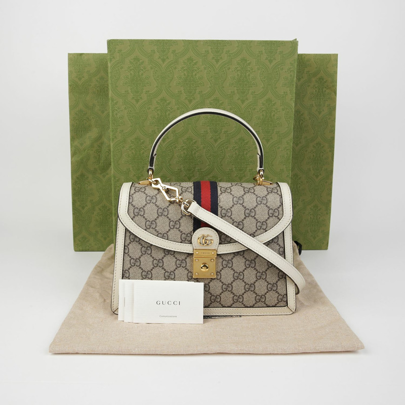 GUCCI Ophidia 小號頂部提把托特單肩包 651055-0
