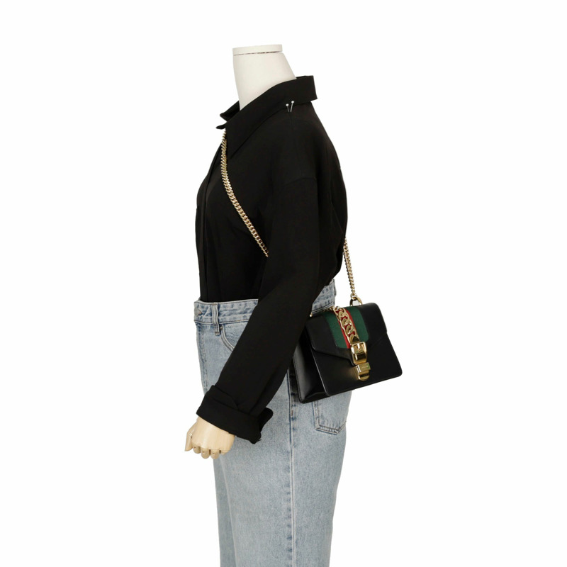 GUCCI Silvi 迷你肩斜背包 431666-11