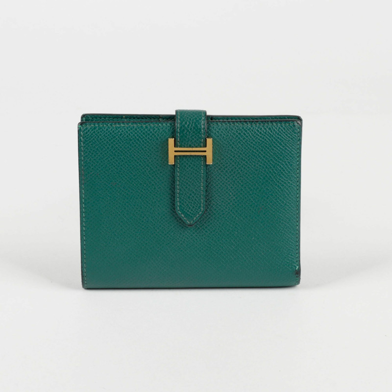 HERMES H039790 Bean 緊湊型皮夾-0