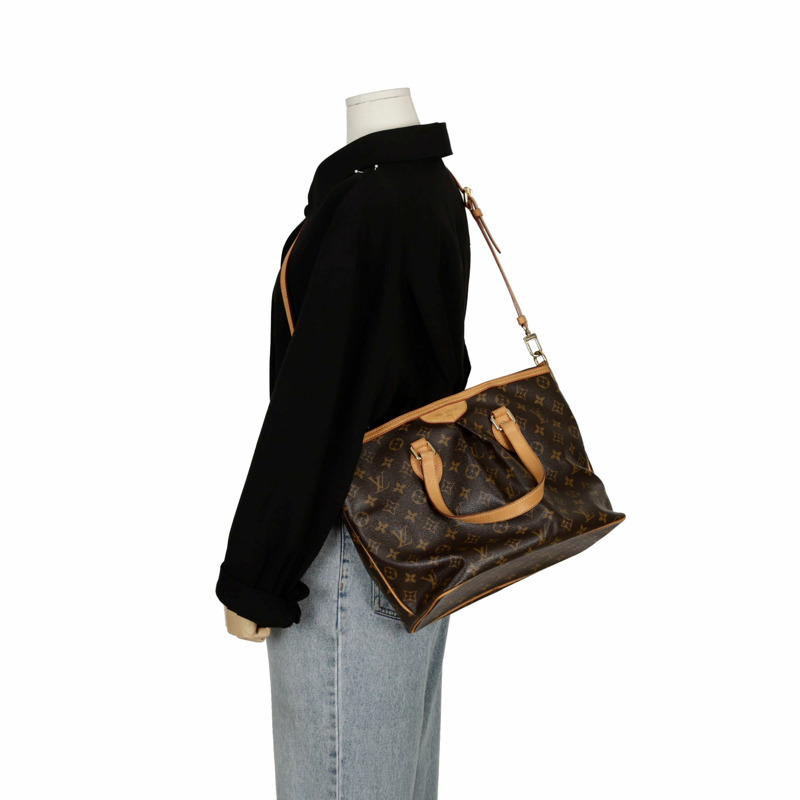 LOUIS VUITTON Palermo PM 托特單肩包 M40145-16