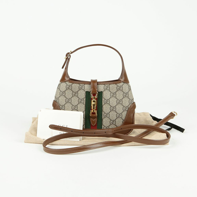 GUCCI Jackie 1961 迷你 Hobo 斜背包 637092-0