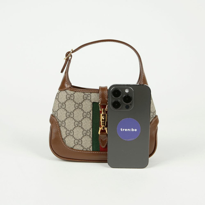 GUCCI Jackie 1961 迷你 Hobo 斜背包 637092-7