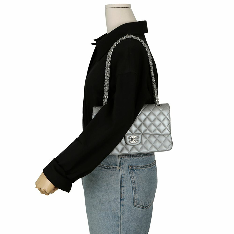 【包稅】CHANEL 經典款中型鏈條單肩包 A01112-14