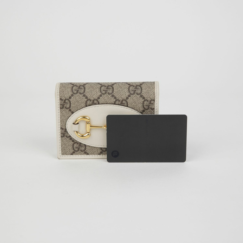 GUCCI Horsebit 1955 卡包錢包 621887-10