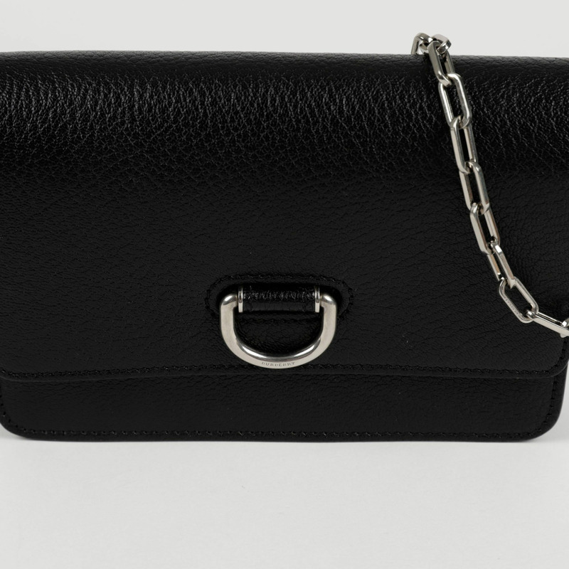 BURBERRY D 型環迷你鏈條斜背包 8004570-1