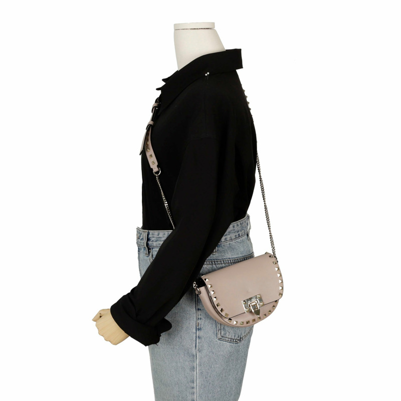 VALENTINO 2B0H47 Rockstud 小號斜背包-12