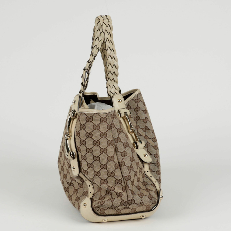 GUCCI 編織提把手提包 137621-5