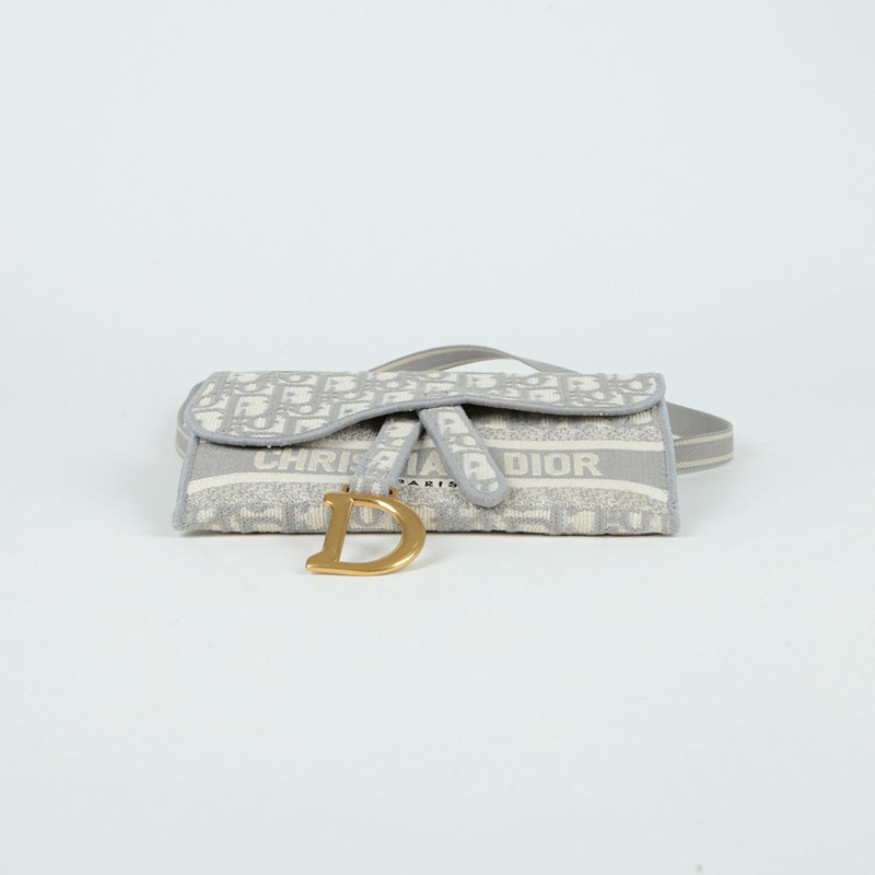 【包稅】DIOR S5647CRIW 馬鞍形超薄腰包-5