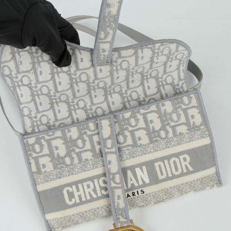 【包稅】DIOR S5647CRIW 馬鞍形超薄腰包-9