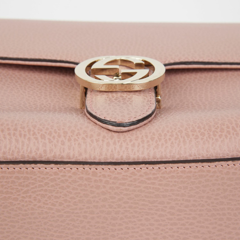 GUCCI 互扣式頂部手把托特單肩包 510302-7