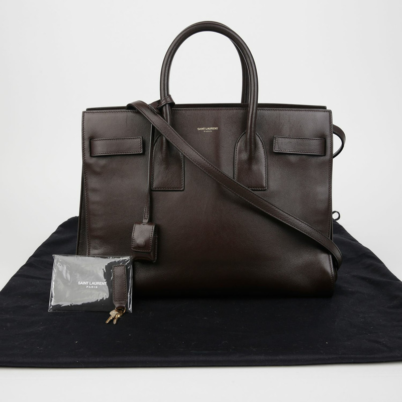 SAINT LAURENT Sack de Jour 小號托特單肩包 324823-0