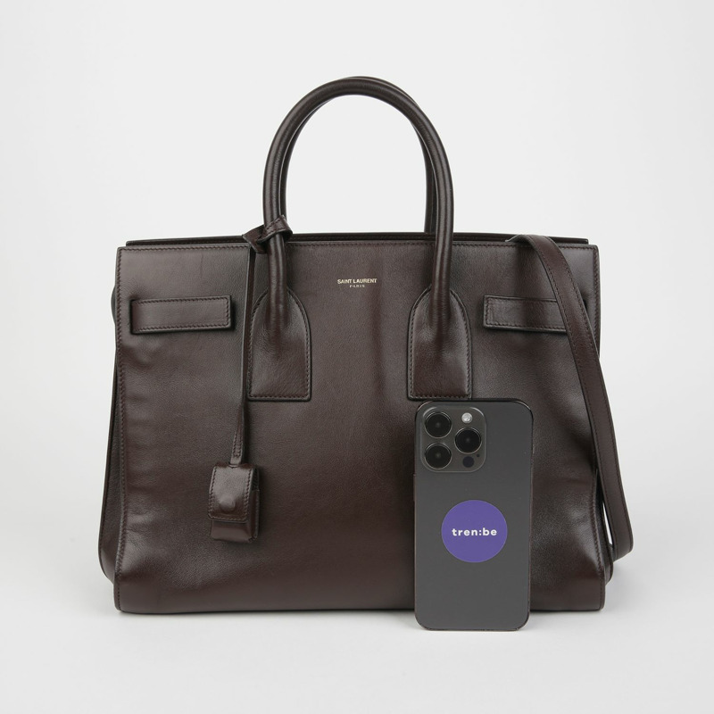 SAINT LAURENT Sack de Jour 小號托特單肩包 324823-8