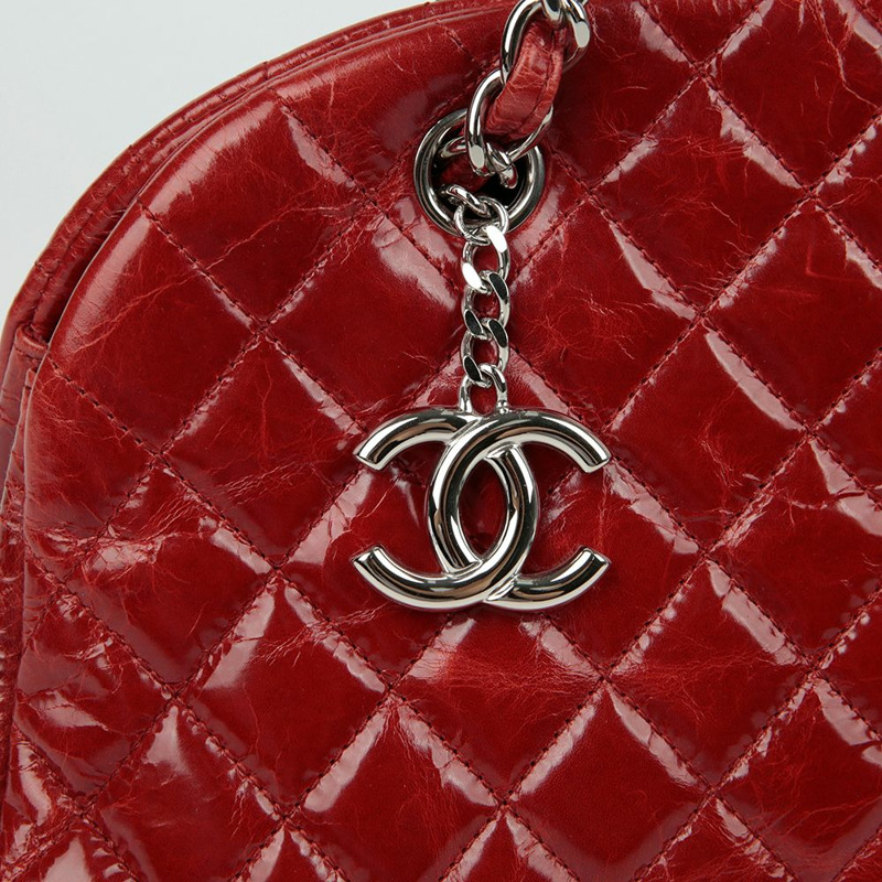 CHANEL Mademoiselle Bowling 鏈條單肩包 A66869-2